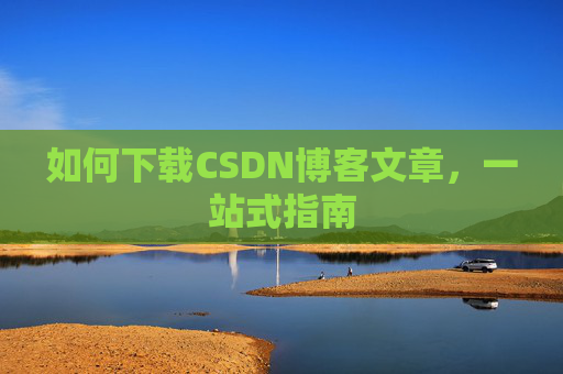 如何下载CSDN博客文章，一站式指南
